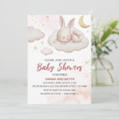 ムーンスターズベイビーシャワーブック 封入カード 招待状 (スタンド正面)