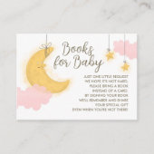 ムーンスターズ赤ちゃんシャワーブックエンクロージャカード エンクロージャーカード (正面)