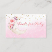 ムーンスターズ赤ちゃんシャワーベビー エンクロージャーカード (裏面)