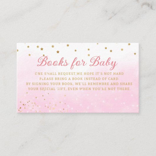 ムーンスターズ赤ちゃんシャワーベビー エンクロージャーカード (正面)