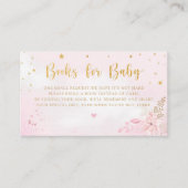 ムーンスターズ赤ちゃんシャワー本ベビーリクエスト エンクロージャーカード (正面)