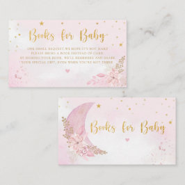 ムーンスターズ赤ちゃんシャワー本ベビーリクエスト エンクロージャーカード