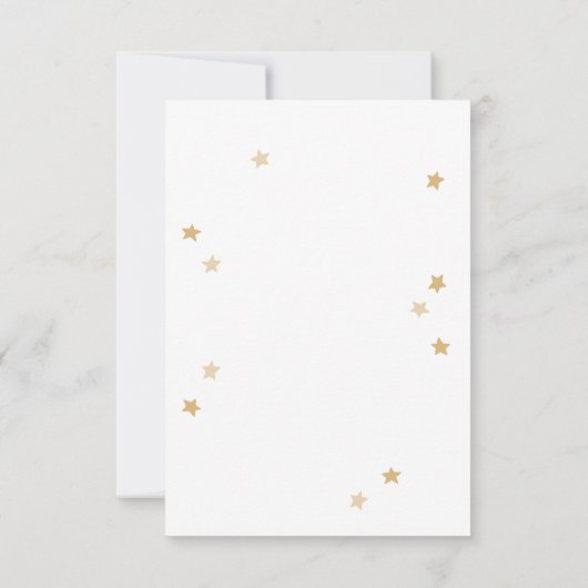 ムーンスターズ雲アーチ写真ブルーありがとう サンキューカード (裏面)