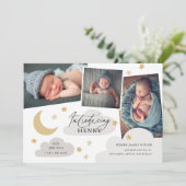 ムーンスターズ雲3フォトコラージンググレー 案内状 (スタンド正面)