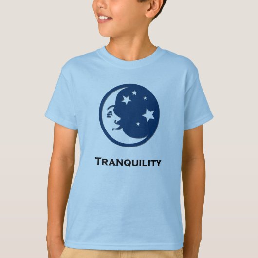 ムーンスターズ静けさ Tシャツ (正面)