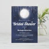 ムーンスターズ&ストリングライトブライダルシャワー 招待状 (スタンド正面)