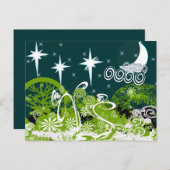 ムーンスターツリースプ絵を描ラット ポストカード (正面/裏面)