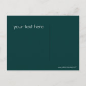 ムーンスターツリースプ絵を描ラット ポストカード (裏面)