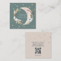 ムーンスターハンドメイドジュエリーアーティストフェイク金ゴールドE