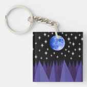 ムーンスターライトアクリルキーチェーン キーホルダー (正面)