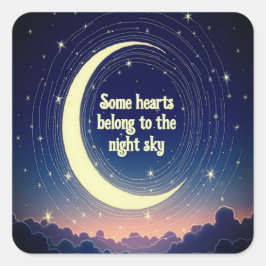 ムーンステッカーパック – 魔法の天体デカール スクエアシール