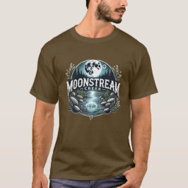 ムーンストリームクリークの美しい自然Tシャツ Tシャツ