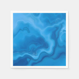 ムーンストーンブルー スタンダードカクテルナプキン