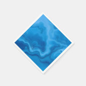 ムーンストーンブルー スタンダードカクテルナプキン (角)