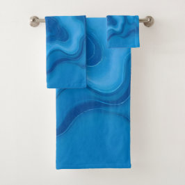 ムーンストーンブルー バスタオルセット