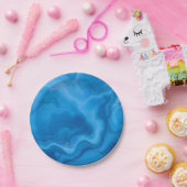 ムーンストーンブルー ペーパープレート (パーティー)