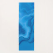 ムーンストーンブルー ヨガマット (裏面)