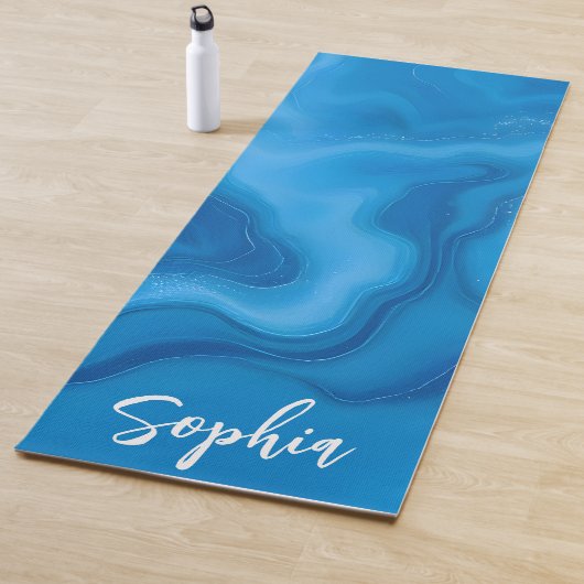 ムーンストーンブルー ヨガマット (インサイチュ)