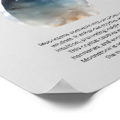 ムーンストーン結晶意味 ポスター (角)