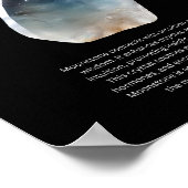 ムーンストーン結晶石の意味 ポスター (角)