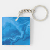 ムーンストーン・ブルー –  キーホルダー (裏面)