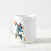 ムーンスラムダンク コーヒーカップ (正面左)