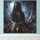 ムーンセルカーの神 キャンバスプリント (インサイチュ (ウッドフロア))