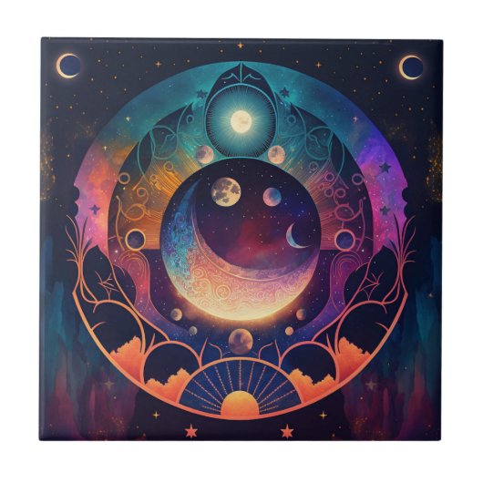 ムーンソウルタイル タイル (正面)