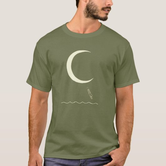 ムーンダイブ Tシャツ (正面)