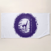 ムーンダンス ビーチタオル (正面)