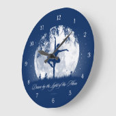 ムーンダンス ラージ壁時計 (傾斜)
