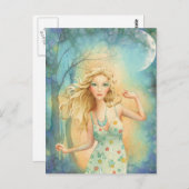 「ムーンダンス」byスコット・ハウデン ポストカード (正面/裏面)