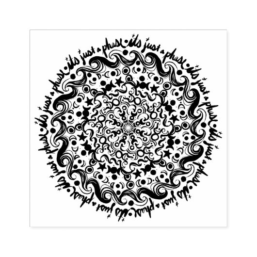 ムーンチャイルドの位相だけの位相だ ラバースタンプ (インプリント)