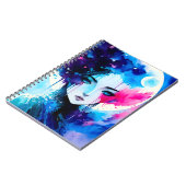 ムーンチャイルドアニメファンタジー ノートブック (左側)