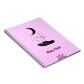 ムーンチャイルドスパイラルフォトノートブック ノートブック (右側)