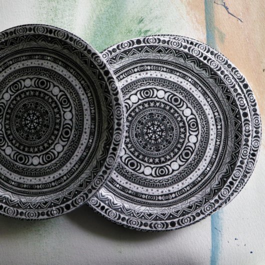 ムーンチャイルドマンダラトリプルムーンウィッチ ペーパープレート