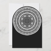 ムーンチャイルドマンダラトリプルムーンウィッチ 招待状 (裏面)