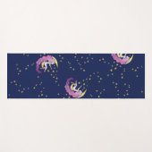 ムーンチャイルドムーンアンドスターズナイト女神 ヨガマット (正面(横))