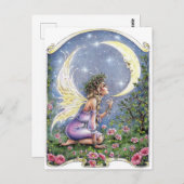 ムーンチャイルド妖精 ポストカード (正面/裏面)