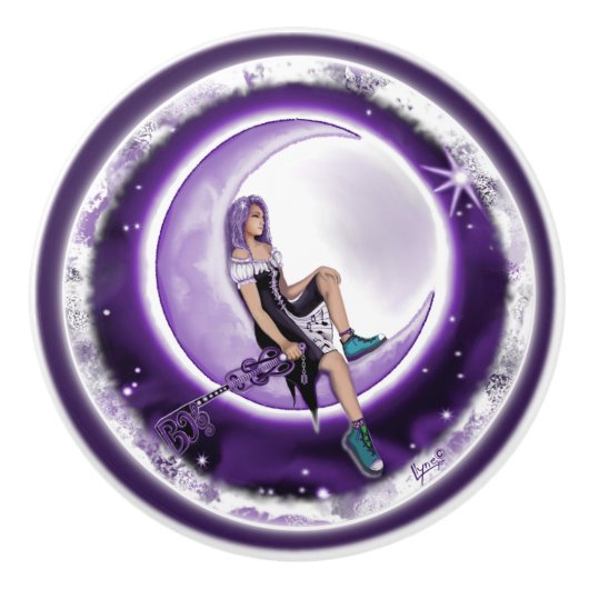 ムーンチャイルド セラミックノブ (正面)