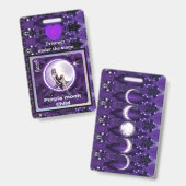 ムーンチャイルド バッジ (正面＆裏面)