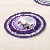 ムーンチャイルド ラウンドペーパーコースター (アングル)