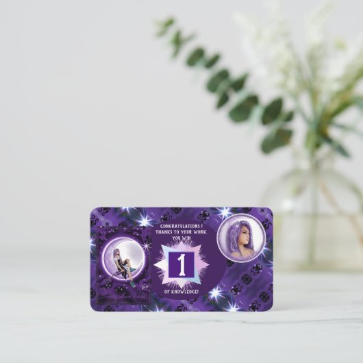 ムーンチャイルド 名刺 (スタンド正面)