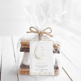 ムーンチャイルド | Boho Hippie赤ちゃんシャワーありがとう ギフトタグ