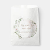 ムーンチャイルド | Boho Hippie Baby Shower フェイバーバッグ (正面)