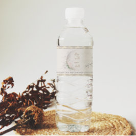 ムーンチャイルド | Boho Hippie Baby Shower ペットボトルラベル