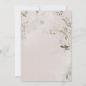 ムーンチャイルド | Boho Hippie Baby Shower 招待状 (裏面)