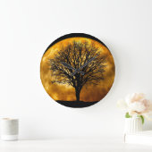 ムーンツリーウォールクロック ラージ壁時計 (ホーム)