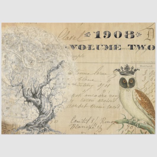 ムーンツリーデカップティッシュ 薄葉紙 (正面)