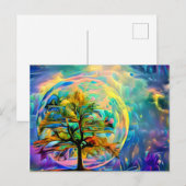 ムーンツリーメドウノテパーソナライズされたカードオアール ポストカード (正面/裏面)